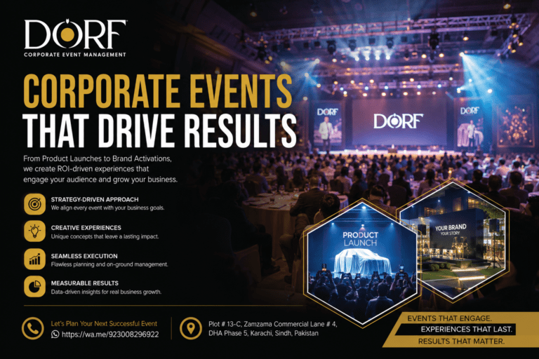 Corporate event planning